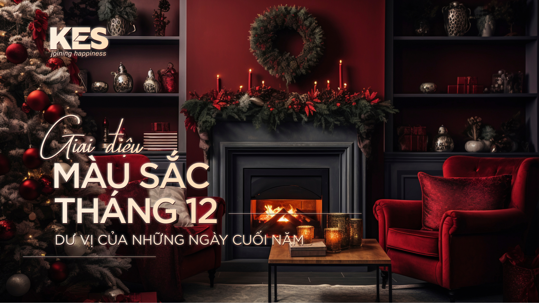 Màu sắc chủ đạo của tháng 12