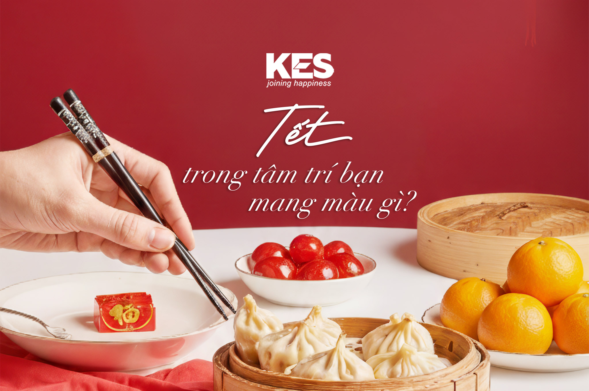 Bản phối màu của Tết: Khi cảm xúc vẽ nên không gian